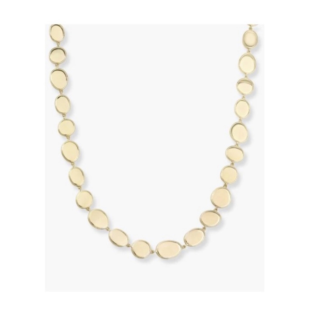 Melinda Maria “She’s a Natural” infinity gold necklace